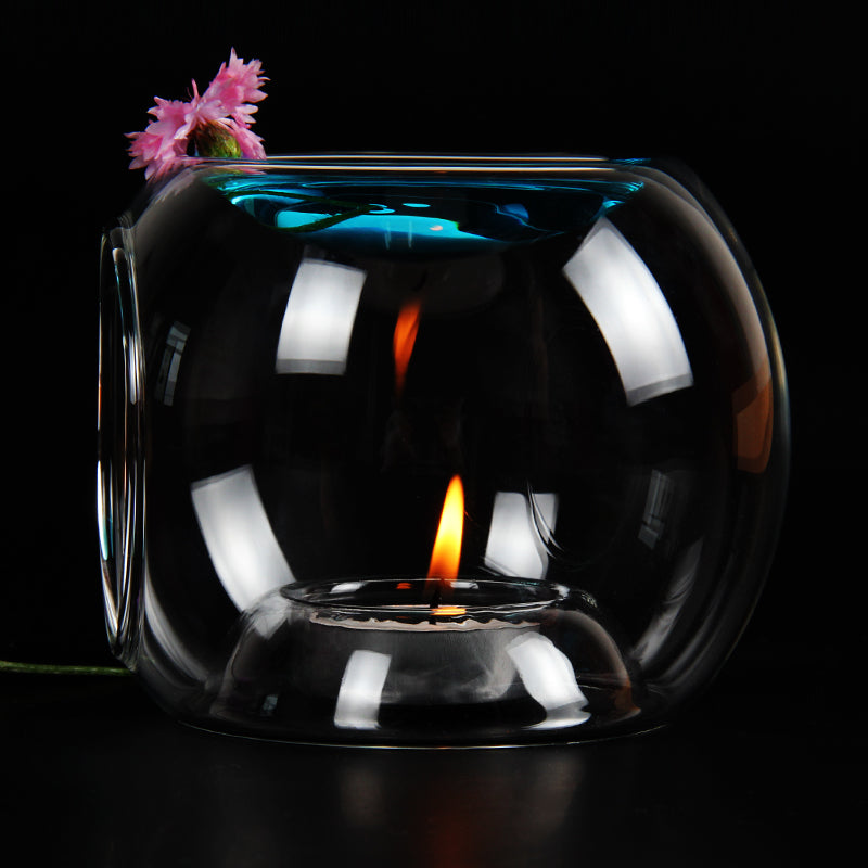 Glass Candle Aroma Oil Burner