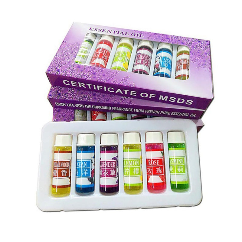 6pcs Aromatherapy Essential Oils Set