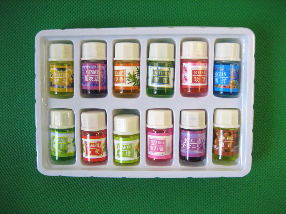 12 Fragrance Essential Oils Pack