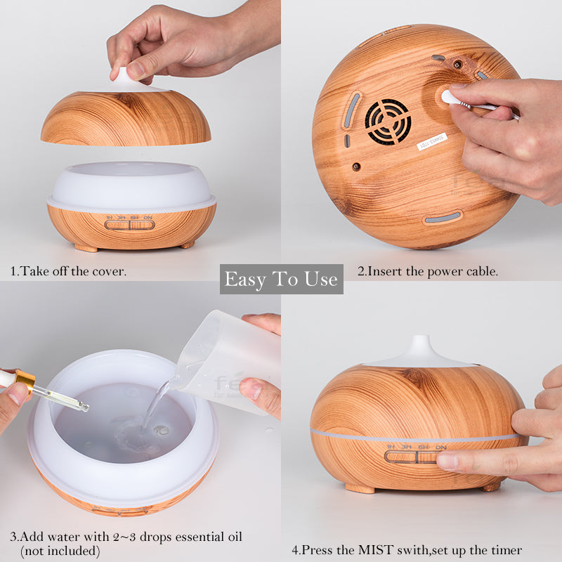 Ultrasonic Diffuser/Mist Maker Aroma Lamp