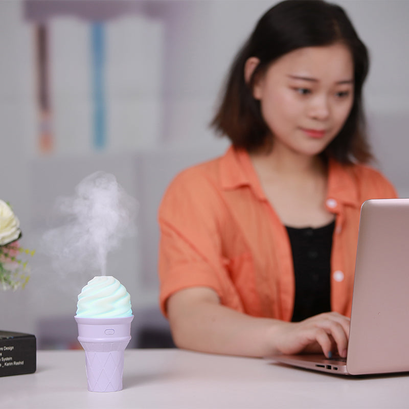 Creative Mini Ice Cream Air Humidifier