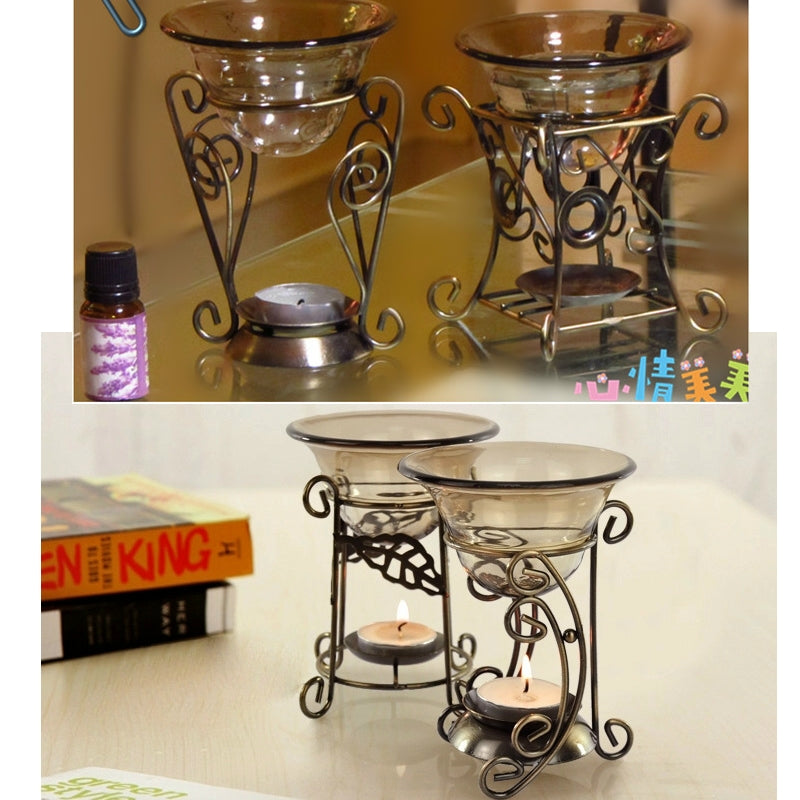 Retro Iron Aroma Oil Burner