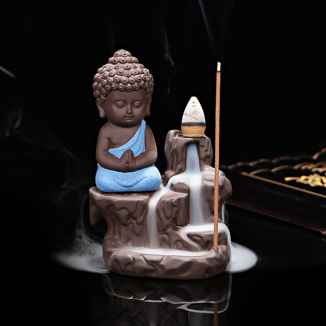 The Little Monk Buddha Incense Burner