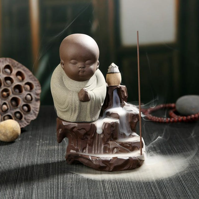 The Little Monk Buddha Incense Burner