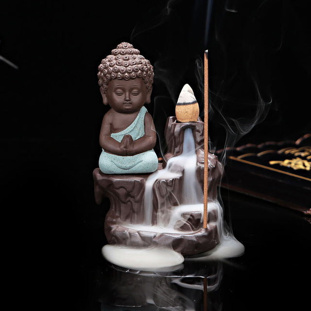 The Little Monk Buddha Incense Burner