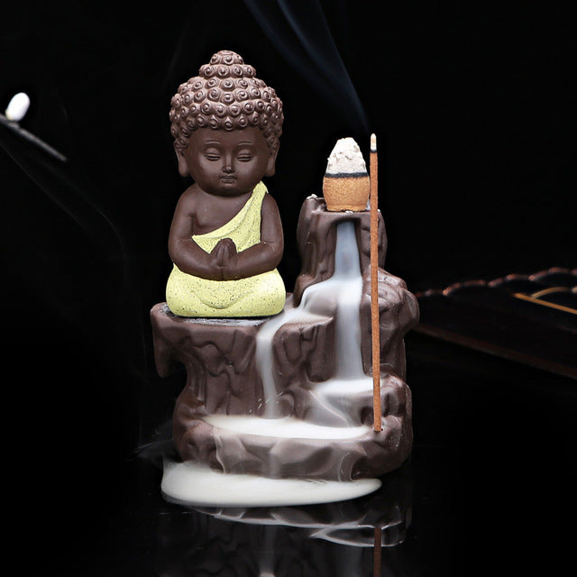 The Little Monk Buddha Incense Burner